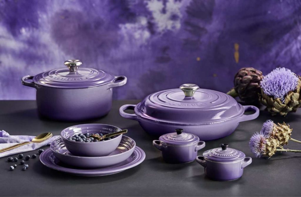 Le Creuset Ultra Violet Purple Oven Glove Mitt Potholder NEW 