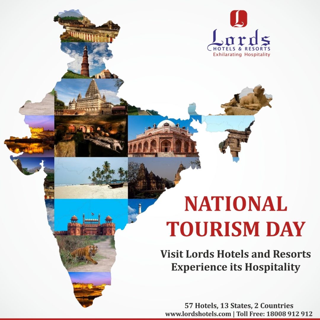 National Tourism Day 25th January Lords Hotels and Resorts HospiBuz