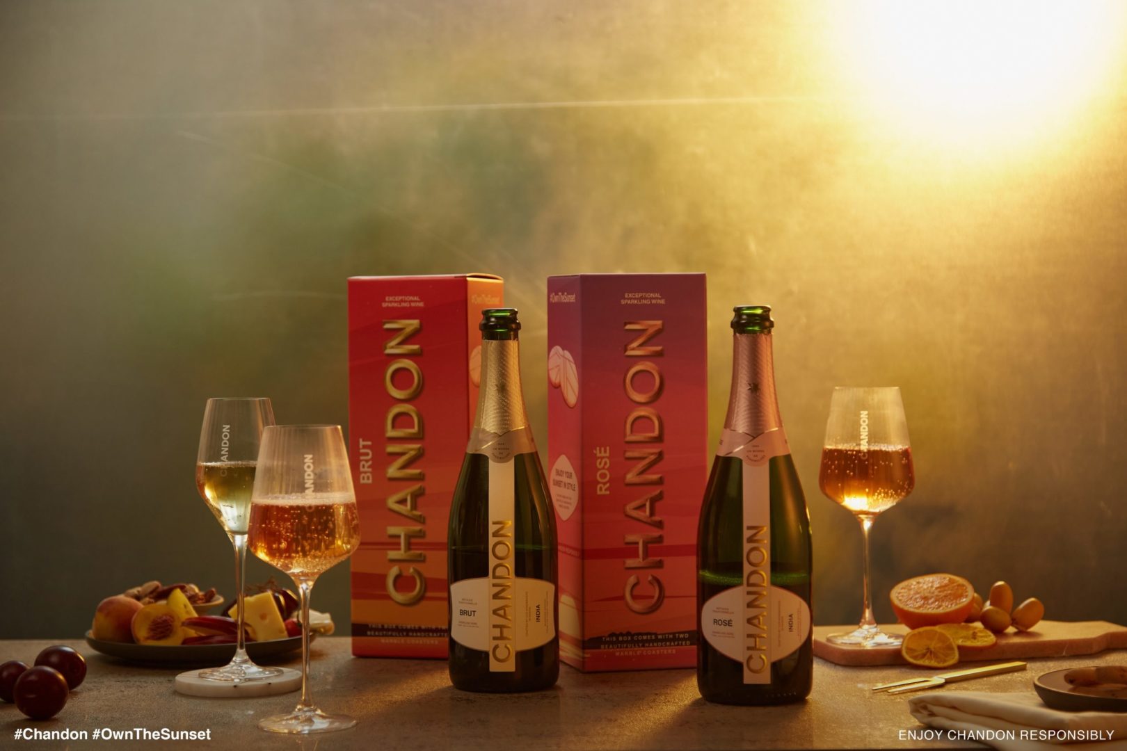 Moet Hennessy Launches Sparkling Wine, Chandon in Delhi
